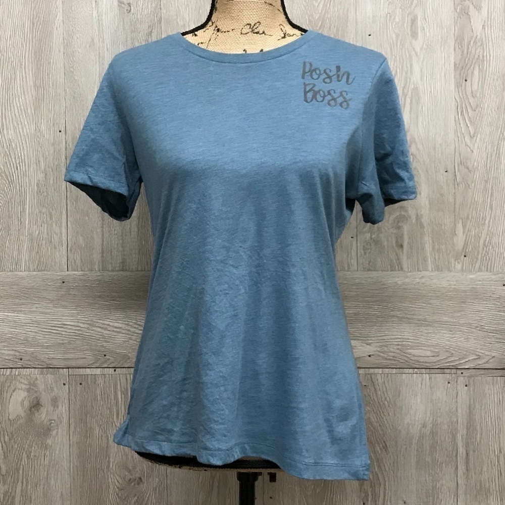 B2B Posh Boss Crew Neck Short Sleeve Tee BB520